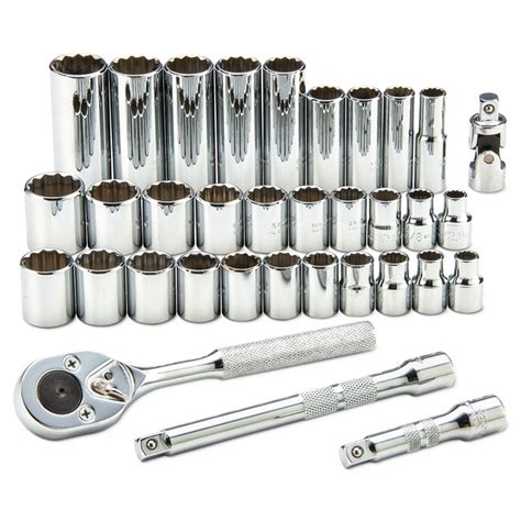 metal box stanley drive set 3 8 drive|PROTO, 3/8 in Drive Size, 12 Pieces, Socket Set .